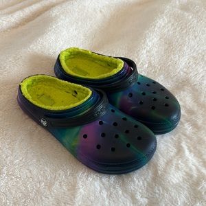 Fuzzy Crocs Junior/Youth 6